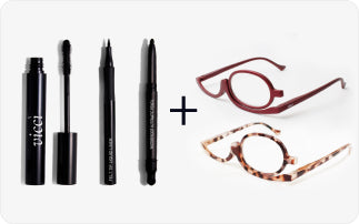 Mascara + Liquid Eye Liner + Eye Pencil